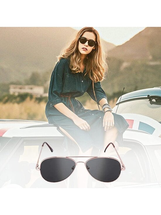 UV Protection Rearview Spy Sunglasses for Cyclists, Bikers & Commuters - Large